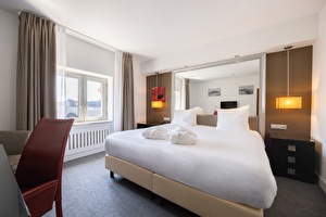 Superior kamer landzicht Kurhaus